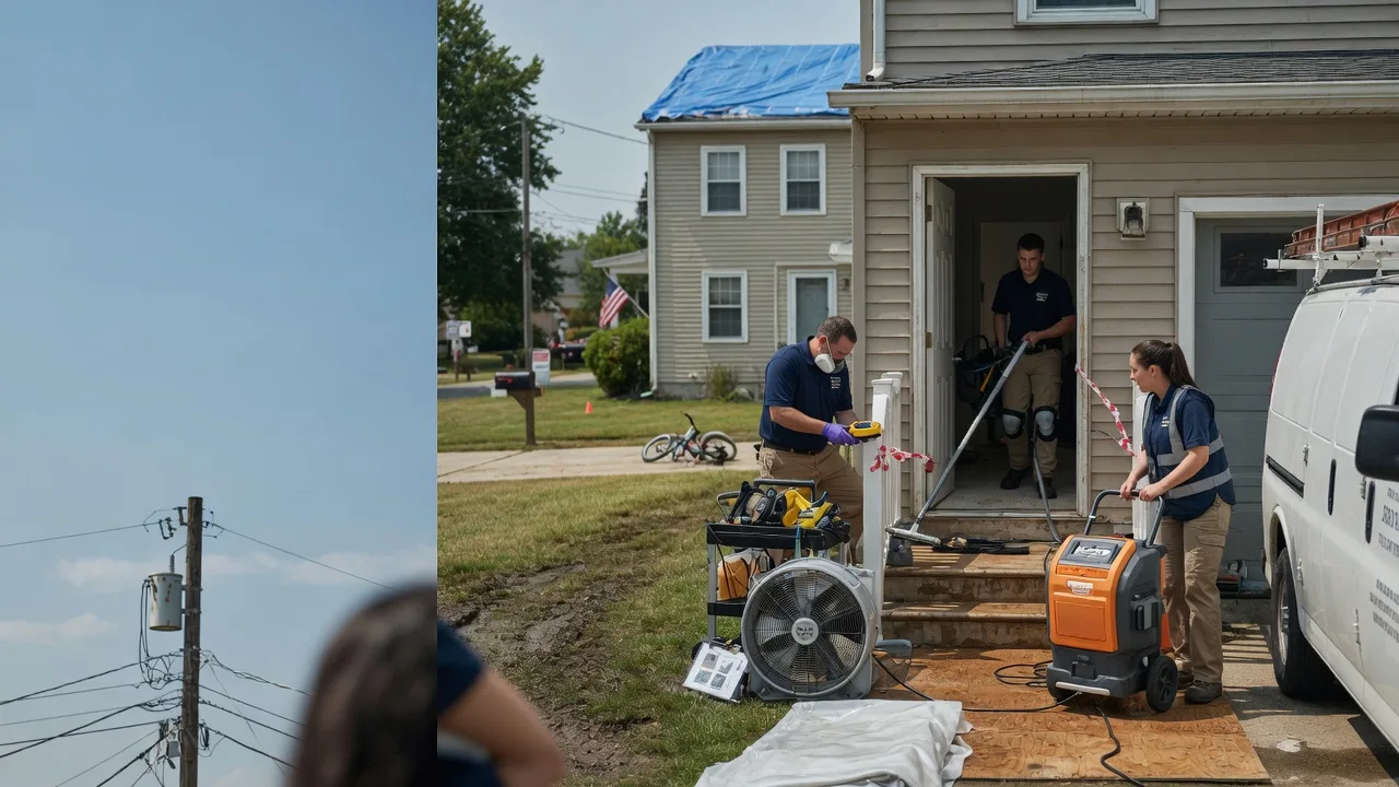 Water Damage Repair in Voss, TX near me